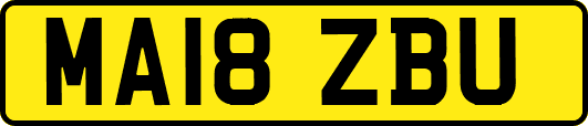 MA18ZBU