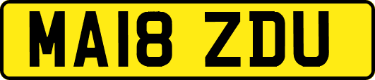 MA18ZDU
