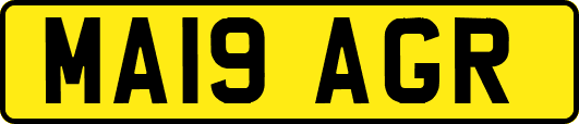 MA19AGR