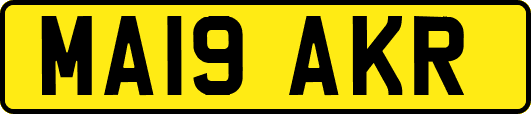 MA19AKR