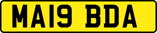 MA19BDA