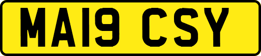 MA19CSY