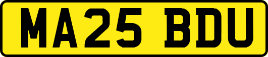 MA25BDU