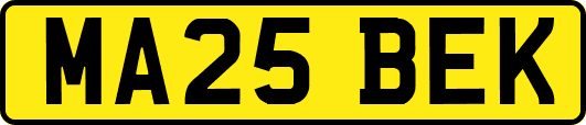 MA25BEK