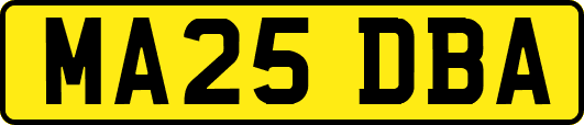 MA25DBA