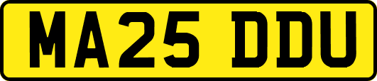 MA25DDU