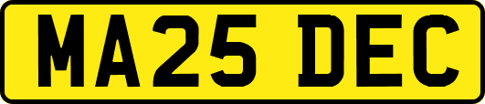 MA25DEC