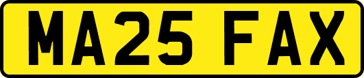 MA25FAX