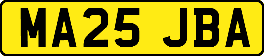 MA25JBA