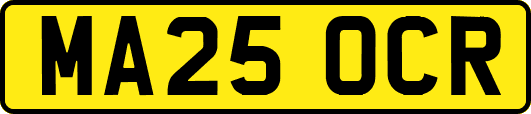 MA25OCR