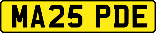 MA25PDE