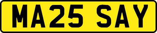 MA25SAY