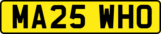 MA25WHO