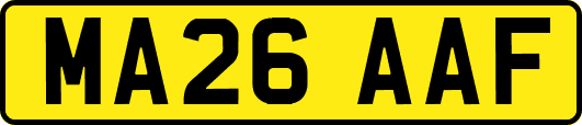 MA26AAF