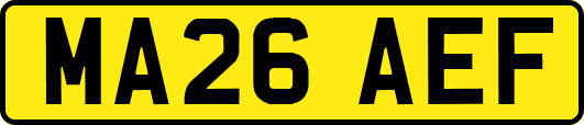 MA26AEF