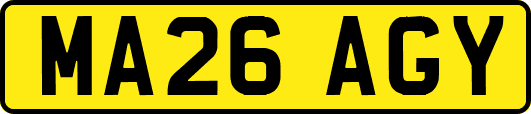 MA26AGY