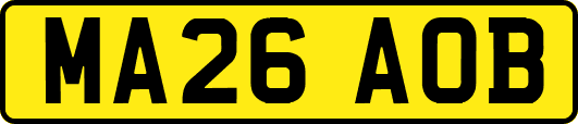 MA26AOB