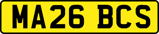 MA26BCS