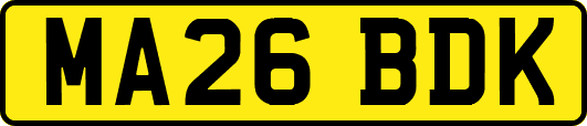 MA26BDK