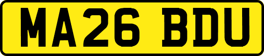 MA26BDU