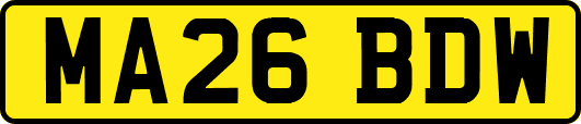 MA26BDW