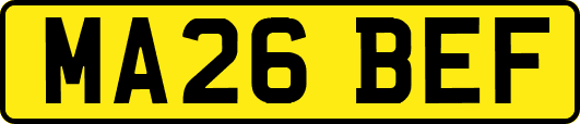 MA26BEF