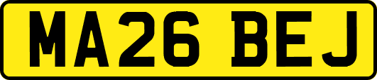 MA26BEJ