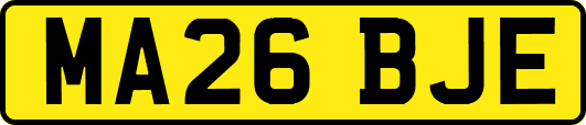 MA26BJE