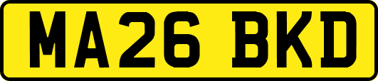MA26BKD