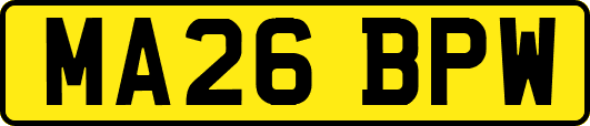 MA26BPW