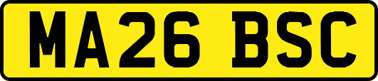 MA26BSC