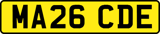 MA26CDE