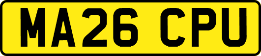 MA26CPU