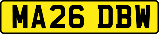 MA26DBW