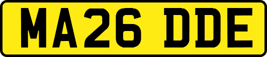 MA26DDE