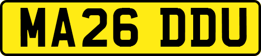 MA26DDU