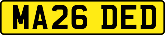 MA26DED