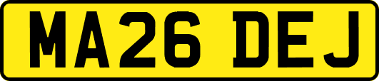 MA26DEJ