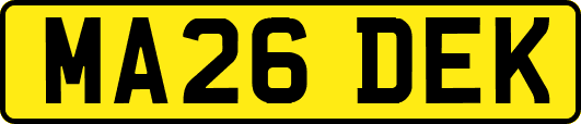 MA26DEK