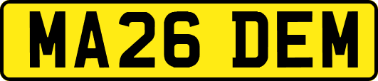 MA26DEM