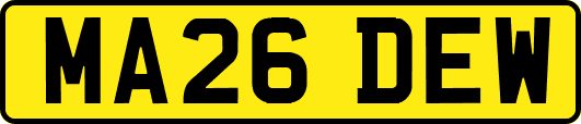 MA26DEW