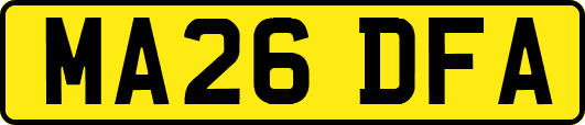 MA26DFA