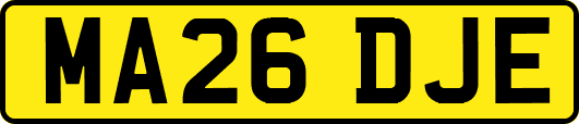 MA26DJE