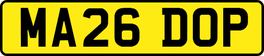 MA26DOP
