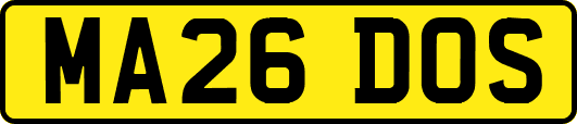MA26DOS