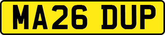MA26DUP