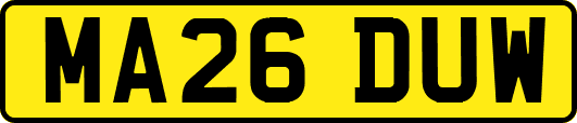 MA26DUW