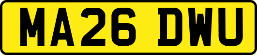 MA26DWU