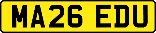 MA26EDU