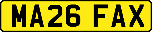 MA26FAX